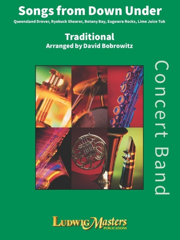 Songs from Down Under - Concert Band Grade 3.5