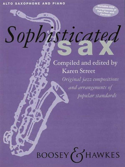 Sophisticated Sax, Alto Saxophone & Piano-Woodwind-Boosey & Hawkes-Engadine Music