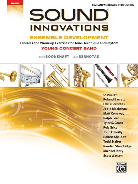 Sound Innovations Ensemble Development for Young Concert Band - Timpani/Aux Percussion