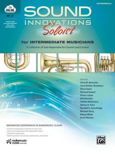 Sound Innovations Soloist Intermediate for Baritone BC - Book/OLM