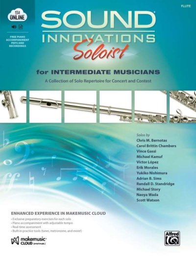 Sound Innovations Soloist Intermediate for Flute - Book/OLM