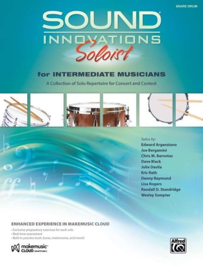 Sound Innovations Soloist Intermediate for Snare Drum - Book/OLM