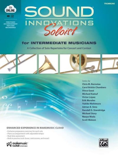 Sound Innovations Soloist Intermediate for Trombone - Book/OLM