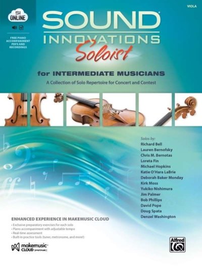 Sound Innovations Soloist Intermediate for Viola - Book/OLM