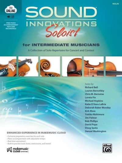 Sound Innovations Soloist Intermediate for Violin - Book/OLM
