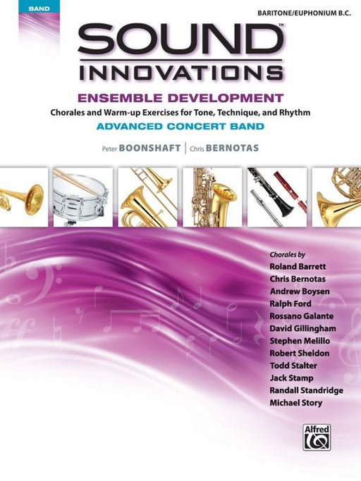 Sound Innovations for Concert Band Ensemble Development for Advanced Concert Band - Baritone BC