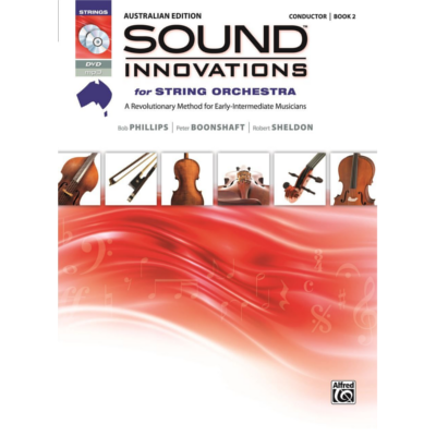Sound Innovations for String Orchestra Australian Version Book 2 - Conductor-String Orchestra-Alfred-Engadine Music