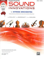 Sound Innovations for String Orchestra Australian Version Book 2 - Violin