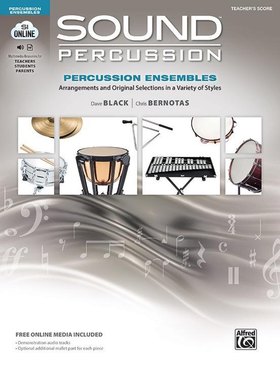Sound Percussion Ensembles - Teachers Score & Online Media