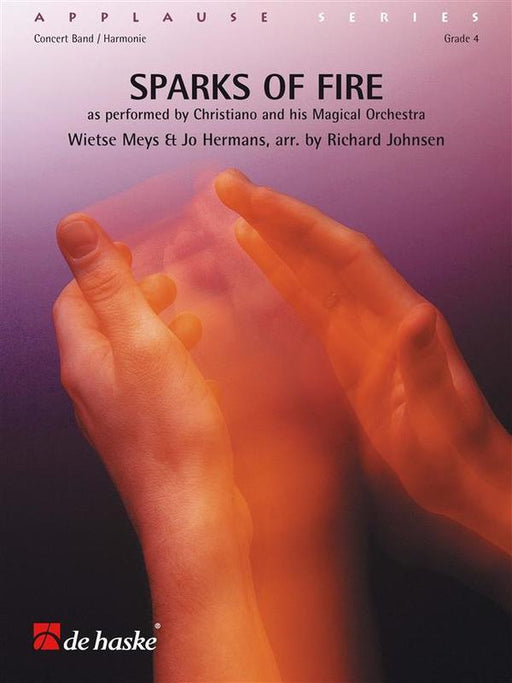 Sparks of Fire, Arr. Richard Johnsen Concert Band Chart Grade 4-Concert Band Chart-De Haske Publications-Engadine Music