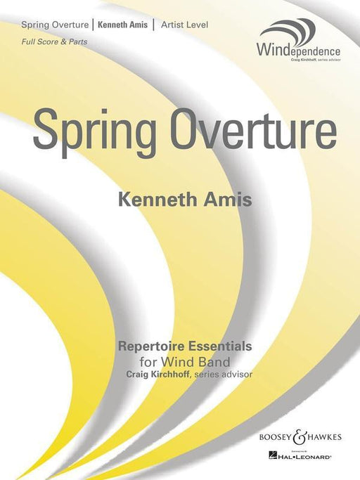 Spring Overture, Kenneth Amis Concert Band Grade 5-Concert Band-Boosey & Hawkes-Engadine Music