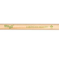 Stagg 7A Hickory Drum Sticks - Wooden Tip