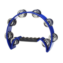 Stagg Cutaway Plastic Tambourine w/16 Jingles | Multiple Colours