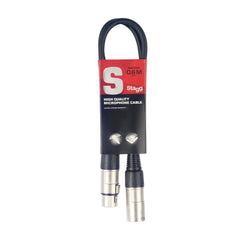 Stagg S Series Standard Mic Cable | XLRf / XLRm | Various Lengths