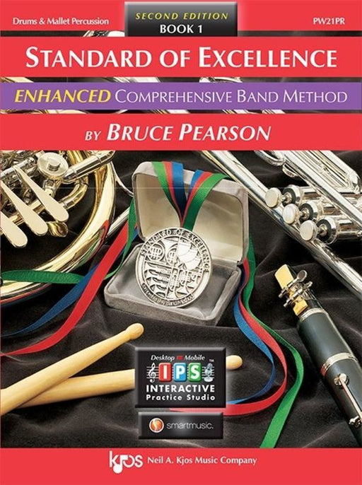 Standard of Excellence ENHANCED Book 1 - Percussion Drums/Mallets