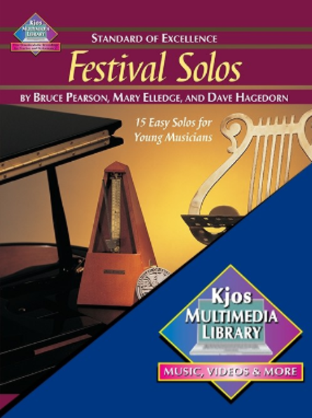 Standard of Excellence: Festival Solos Book 1 - Clarinet-Concert Band-Neil A. Kjos Music Company-Engadine Music