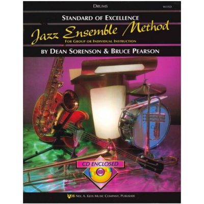 Standard of Excellence Jazz Ensemble Method - Drums-Ensemble-Neil A. Kjos Music Company-Engadine Music