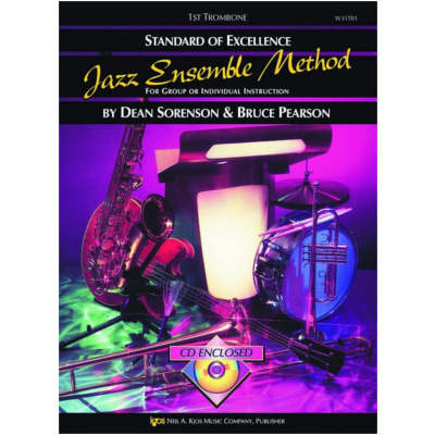Standard of Excellence Jazz Ensemble Method - Trombone 1-Ensemble-Neil A. Kjos Music Company-Engadine Music