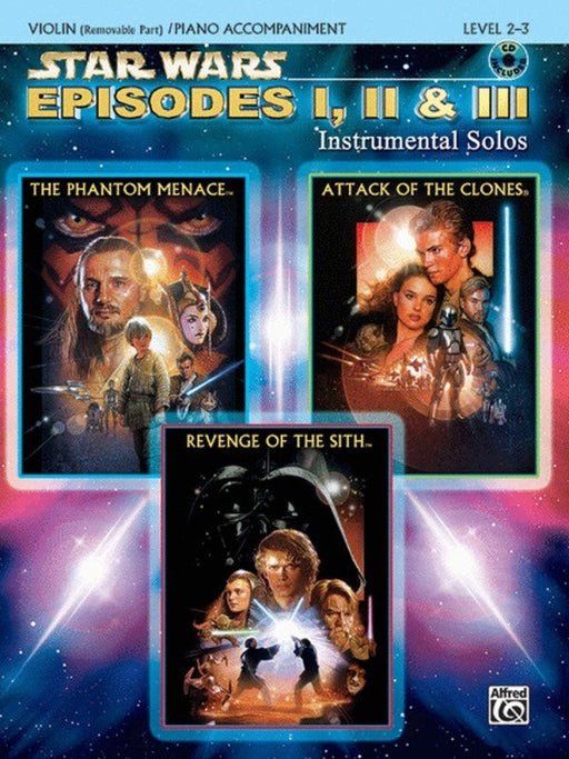 Star Wars: Episodes I, II & III Instrumental Solos for Strings - Book & CD