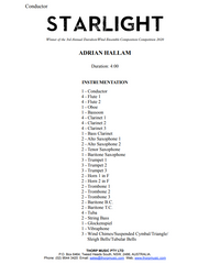 Starlight - Concert Band Grade 3