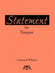 Statement for Timpani-Percussion-Meredith Music-Engadine Music