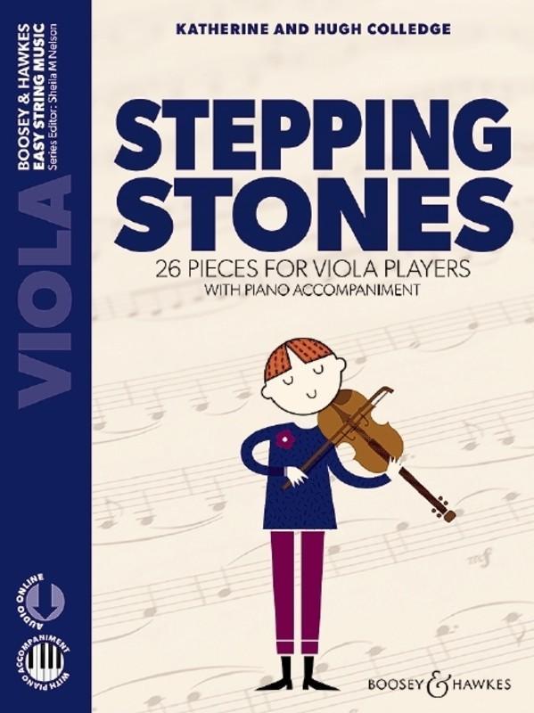 Stepping Stones - Viola Bk/Online Audio New Edition-Strings-Boosey & Hawkes-Engadine Music