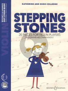 Stepping Stones - Violin Bk/Online Audio New Edition-Strings-Boosey & Hawkes-Engadine Music
