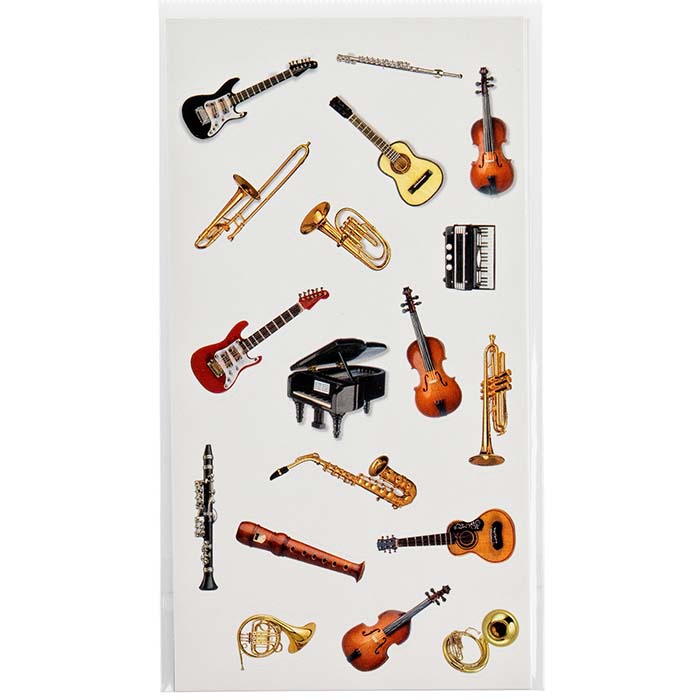 Sticker Sheet Instruments 2-Pack
