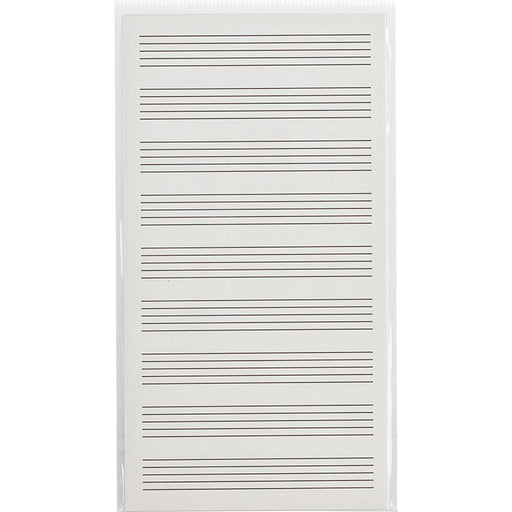 Sticker Sheet Stave Lines 2-Pack