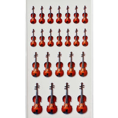 Sticker Sheet Violin 2-Pack