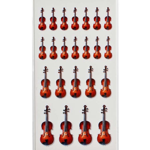 Sticker Sheet Violin 2-Pack