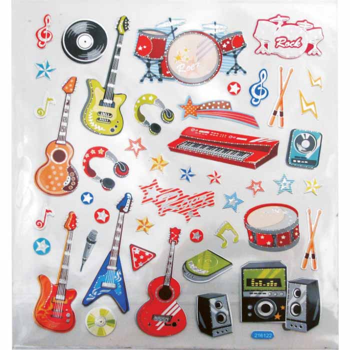 Stickers Rockin' Musical