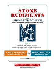 Stone Rudiments Military Drum Beats and Dodge Drum Chart