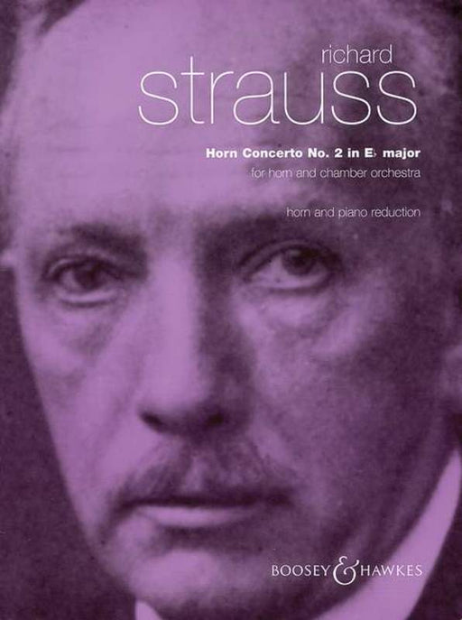 Strauss - Horn Concerto No. 2 in E Flat Major. French Horn & Piano-Brass-Boosey & Hawkes-Engadine Music