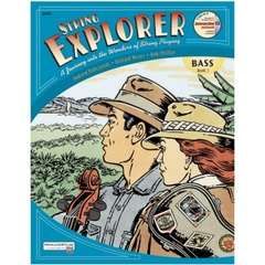 String Time Explorer Book 1 Double Bass Book/CD-Strings-Alfred-Engadine Music