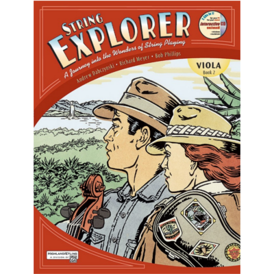 String Explorer Book 2 Viola Book/CD-Strings-Alfred-Engadine Music