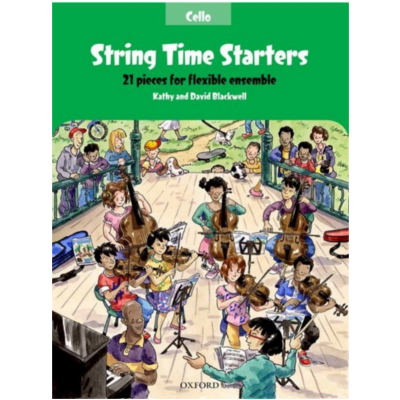 String Time Starters Cello-Strings-Oxford University Press-Engadine Music