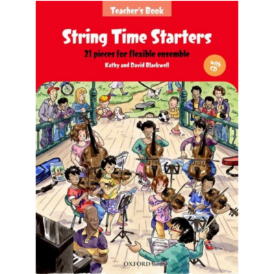String Time Starters Teacher's Book/CD-Strings-Oxford University Press-Engadine Music