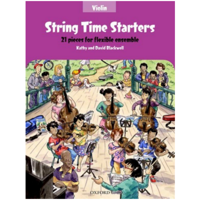 String Time Starters Violin-Strings-Oxford University Press-Engadine Music