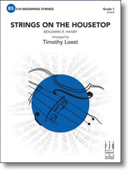 Strings on the Housetop, Hanby Arr. Timothy Loest String Orchestra Grade 1-String Orchestra-FJH Music Company-Engadine Music