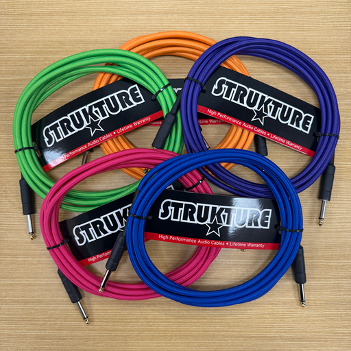 Strukture Instrument Cable, 6mm Woven - Various