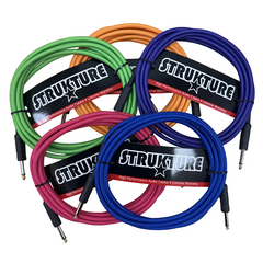 Strukture Neon Instrument Cable  - Various