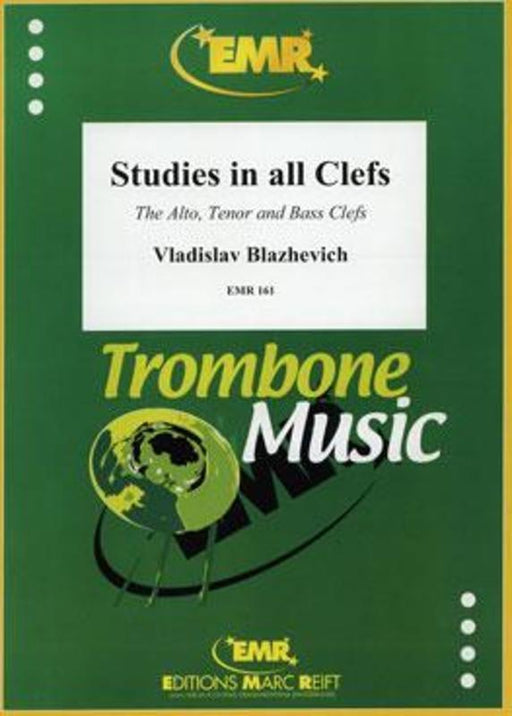 Studies in all Clefs The Alto, Tenor and Bass Clefs-Brass-Editions Marc Reift-Engadine Music