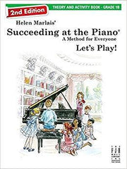 Succeeding at the Piano 2nd Edition - Grade 1B Theory & Activity-Piano & Keyboard-FJH Music Company-Engadine Music