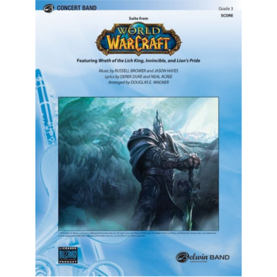 Suite from World of Warcraft Arr. Douglas E. Wagner Concert Band Chart Grade 3-Concert Band Chart-Alfred-Engadine Music