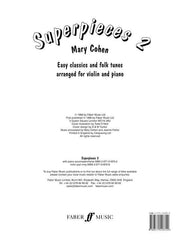 Superpieces Book 2 Violin Part-Strings Repertoire-Faber Music-Engadine Music