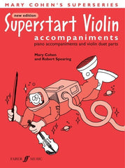 Superstart Violin, Piano Accompaniments-Strings-Faber Music-Engadine Music