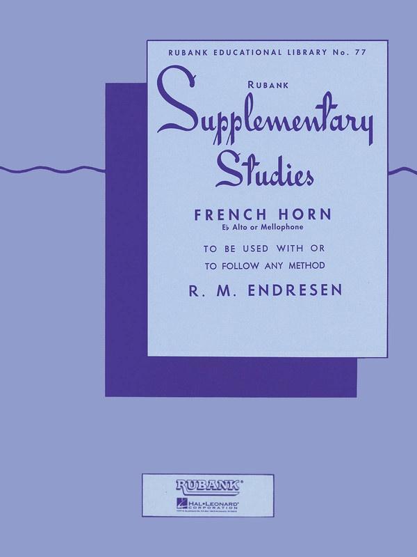 Supplementary Studies, French Horn-Brass-Rubank Publications-Engadine Music