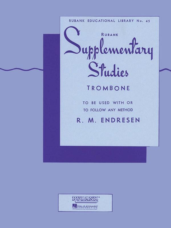 Supplementary Studies, Trombone-Brass-Rubank Publications-Engadine Music