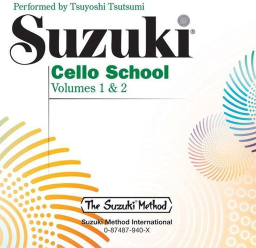 Suzuki Cello School Volume 1 & 2 - Cello Performance CD-Strings-Alfred-Engadine Music